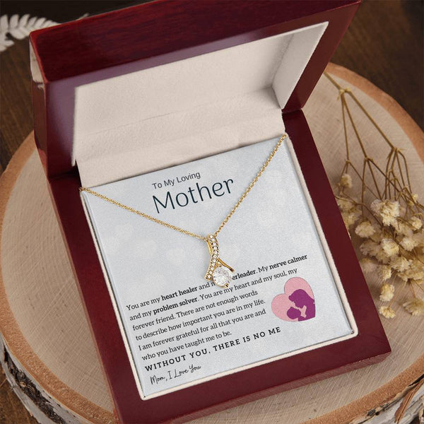 To My Loving Mother - You are my heart healer (Limited Time Offer) - Alluring Beauty Necklace