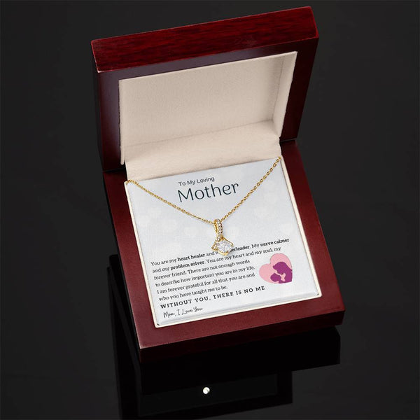 To My Loving Mother - You are my heart healer (Limited Time Offer) - Alluring Beauty Necklace