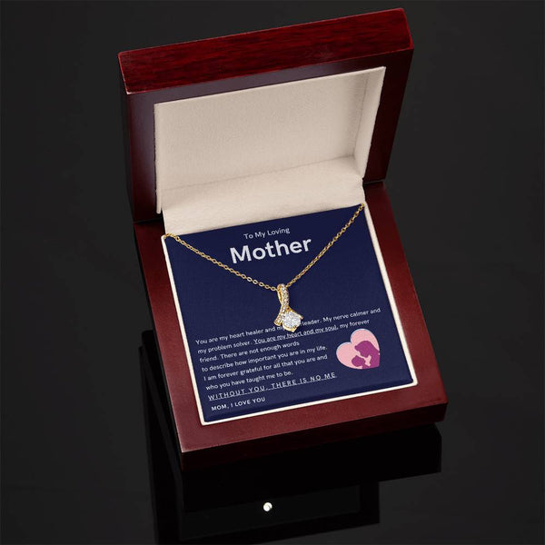 To My Loving Mother - You are my hear and my soul (Limited Time Offer) - Alluring Beauty Necklace