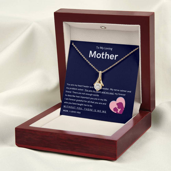 To My Loving Mother - You are my hear and my soul (Limited Time Offer) - Alluring Beauty Necklace