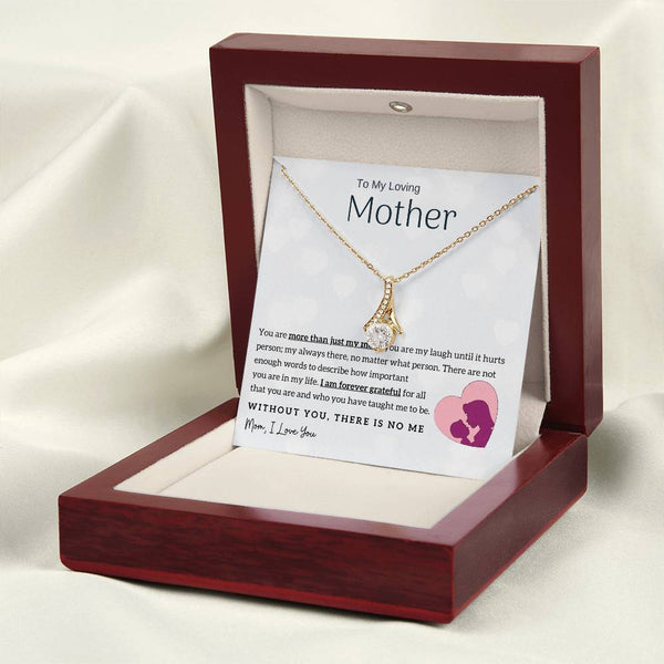 To My Loving Mother - Without You, There Is No Me! (Limited Time Offer) - Alluring Beauty Necklace