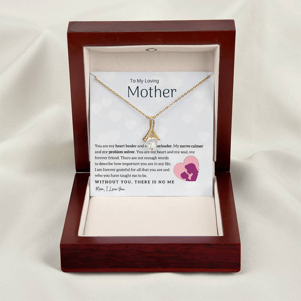 To My Loving Mother - You are my heart healer (Limited Time Offer) - Alluring Beauty Necklace