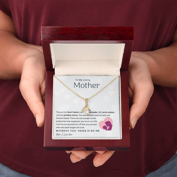 To My Loving Mother - You are my heart healer (Limited Time Offer) - Alluring Beauty Necklace