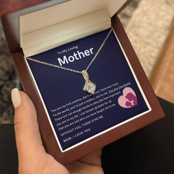 To My Loving Mother - Without You, There Is No Me (Limited Time Offer) - Alluring Beauty Necklace