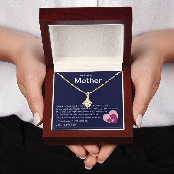 To My Loving Mother - Without You, There Is No Me (Limited Time Offer) - Alluring Beauty Necklace