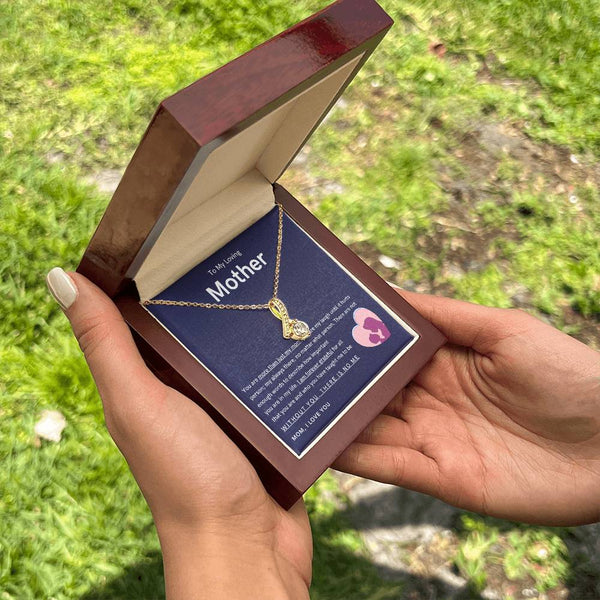 To My Loving Mother - You are more than just my mom (Limited Time Offer) - Alluring Beauty Necklace