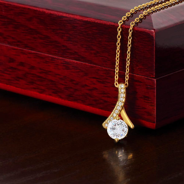 To My Mom, The Love Between A Mother And Her Daughter..  (Limited Time Offer) - Alluring Beauty Necklace