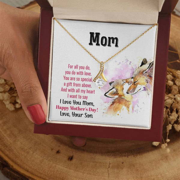To My Mom - You Are So Special (Limited Time Offer) - Alluring Beauty Necklace