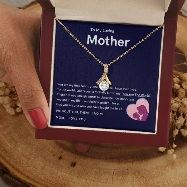 To My Loving Mother - Without You, There Is No Me (Limited Time Offer) - Alluring Beauty Necklace