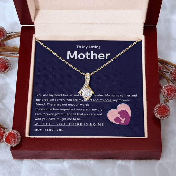 To My Loving Mother - You are my hear and my soul (Limited Time Offer) - Alluring Beauty Necklace