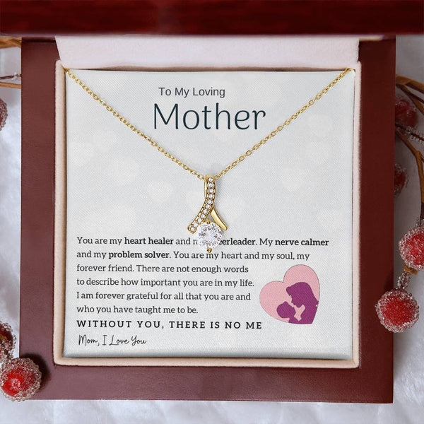 To My Loving Mother - You are my heart healer (Limited Time Offer) - Alluring Beauty Necklace