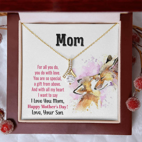 To My Mom - You Are So Special (Limited Time Offer) - Alluring Beauty Necklace