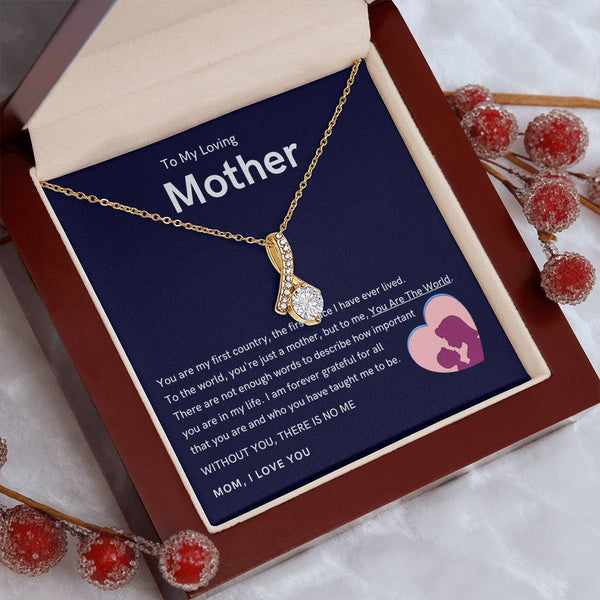 To My Loving Mother - Without You, There Is No Me (Limited Time Offer) - Alluring Beauty Necklace
