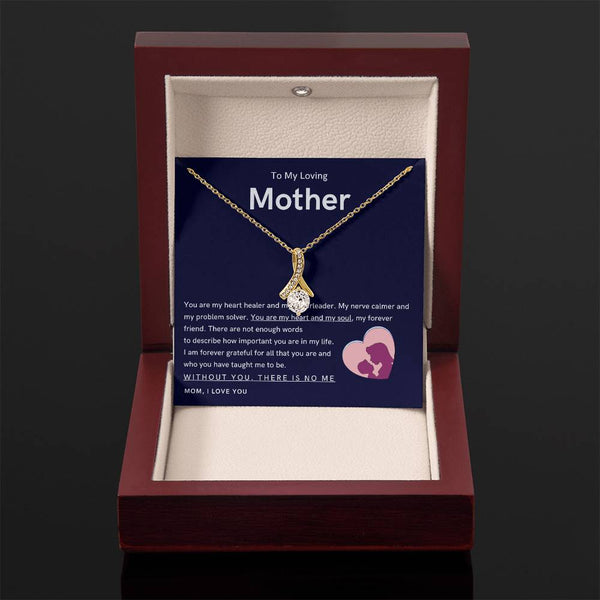 To My Loving Mother - You are my hear and my soul (Limited Time Offer) - Alluring Beauty Necklace
