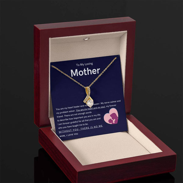 To My Loving Mother - You are my hear and my soul (Limited Time Offer) - Alluring Beauty Necklace