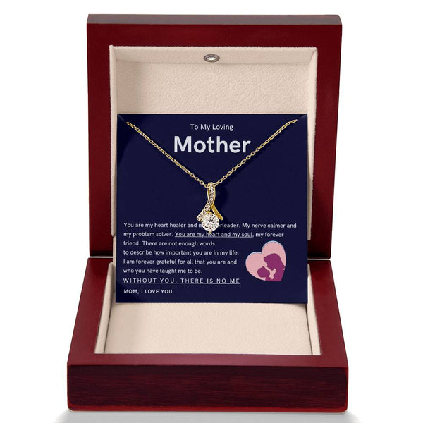 To My Loving Mother - You are my hear and my soul (Limited Time Offer) - Alluring Beauty Necklace