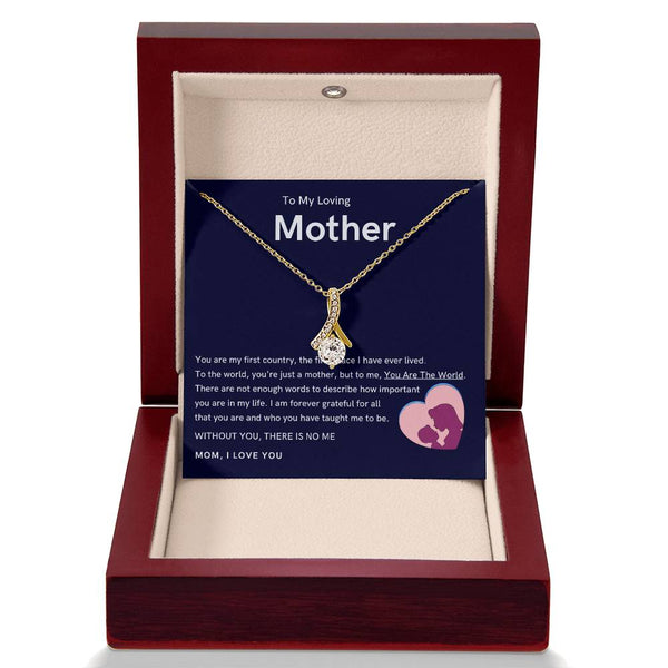 To My Loving Mother - Without You, There Is No Me (Limited Time Offer) - Alluring Beauty Necklace