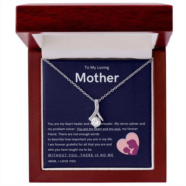 To My Loving Mother - You are my hear and my soul (Limited Time Offer) - Alluring Beauty Necklace