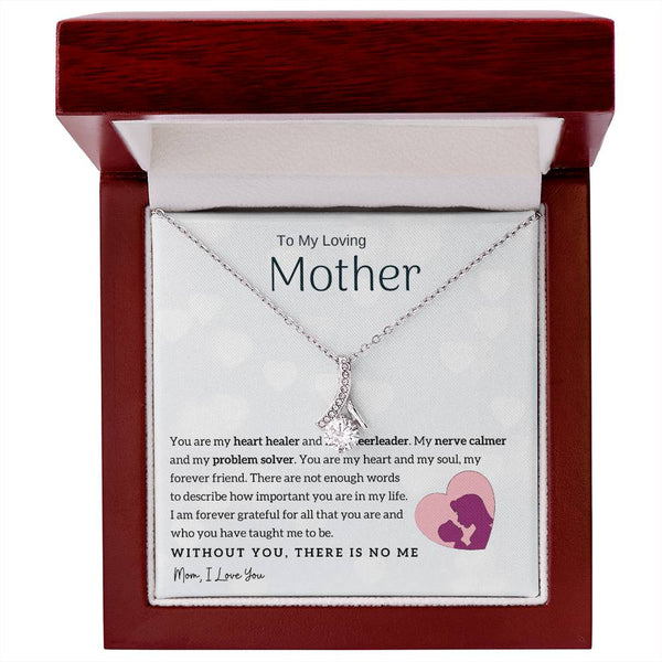To My Loving Mother - You are my heart healer (Limited Time Offer) - Alluring Beauty Necklace