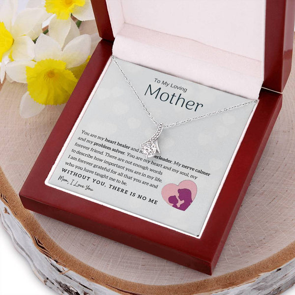 To My Loving Mother - You are my heart healer (Limited Time Offer) - Alluring Beauty Necklace