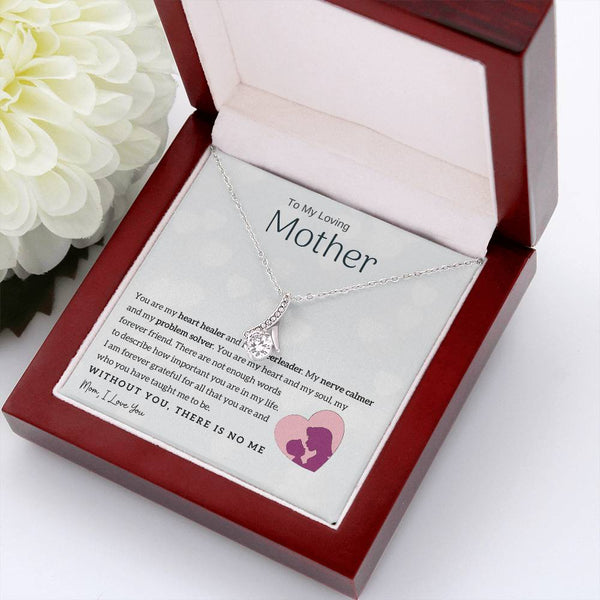 To My Loving Mother - You are my heart healer (Limited Time Offer) - Alluring Beauty Necklace