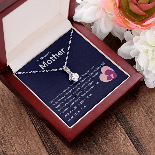 To My Loving Mother - Without You, There Is No Me (Limited Time Offer) - Alluring Beauty Necklace