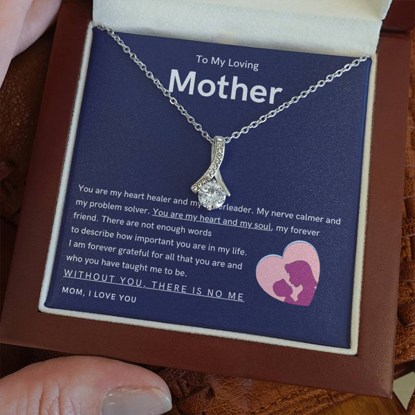 To My Loving Mother - You are my hear and my soul (Limited Time Offer) - Alluring Beauty Necklace