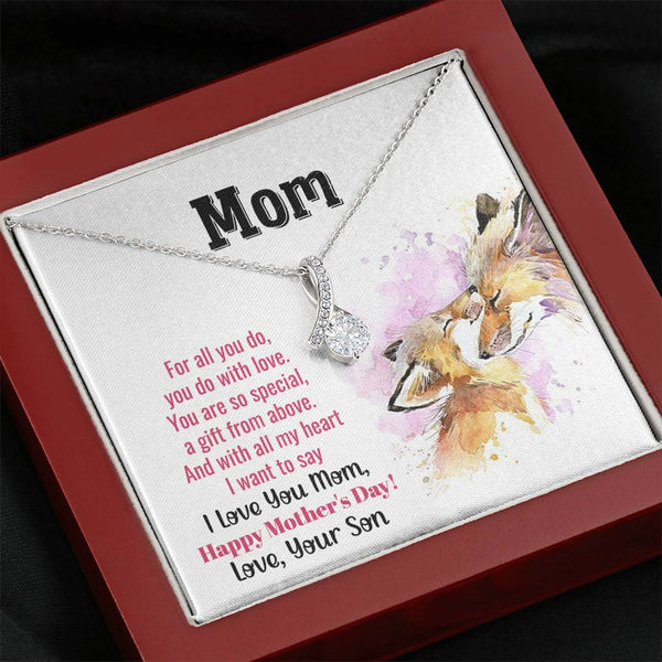 To My Mom - You Are So Special (Limited Time Offer) - Alluring Beauty Necklace
