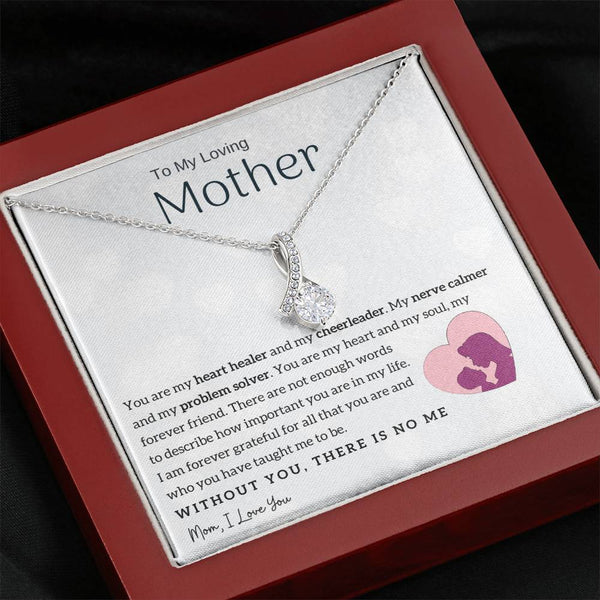 To My Loving Mother - You are my heart healer (Limited Time Offer) - Alluring Beauty Necklace