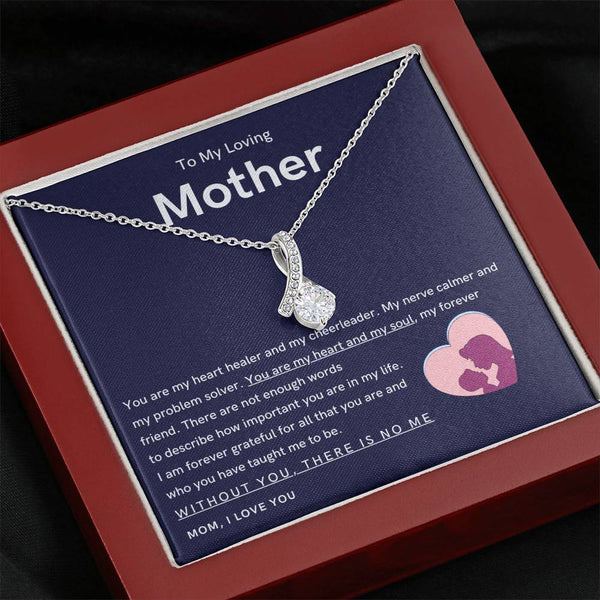 To My Loving Mother - You are my hear and my soul (Limited Time Offer) - Alluring Beauty Necklace