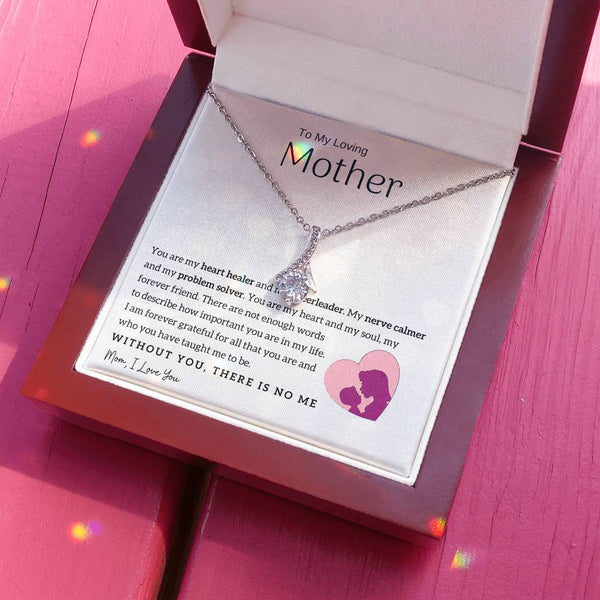 To My Loving Mother - You are my heart healer (Limited Time Offer) - Alluring Beauty Necklace