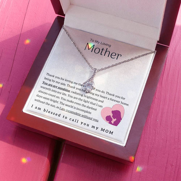 To My Loving Mother - You are my sunshine! (Limited Time Offer) - Alluring Beauty Necklace
