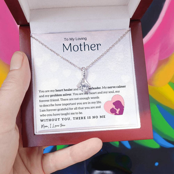 To My Loving Mother - You are my heart healer (Limited Time Offer) - Alluring Beauty Necklace