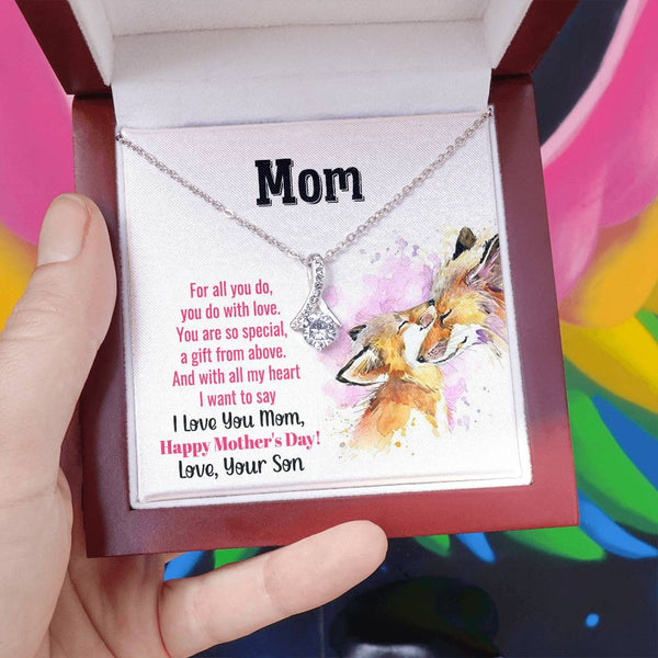 To My Mom - You Are So Special (Limited Time Offer) - Alluring Beauty Necklace