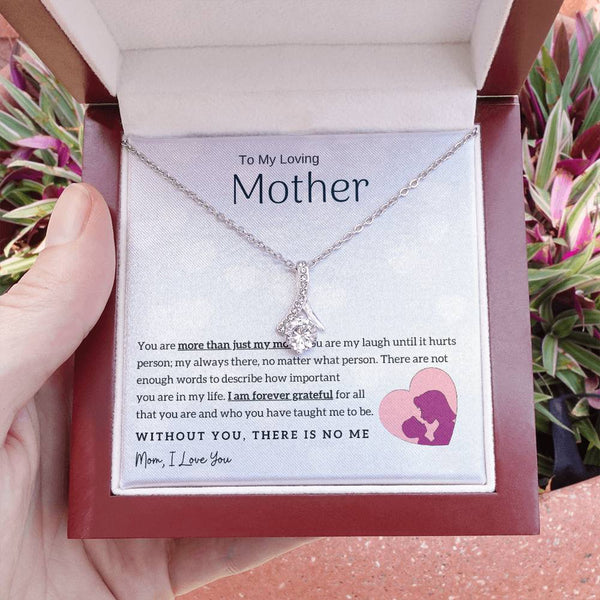 To My Loving Mother - Without You, There Is No Me! (Limited Time Offer) - Alluring Beauty Necklace