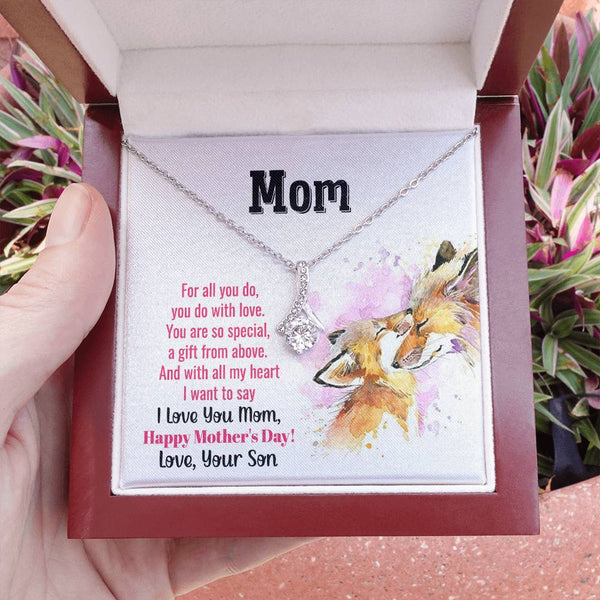 To My Mom - You Are So Special (Limited Time Offer) - Alluring Beauty Necklace