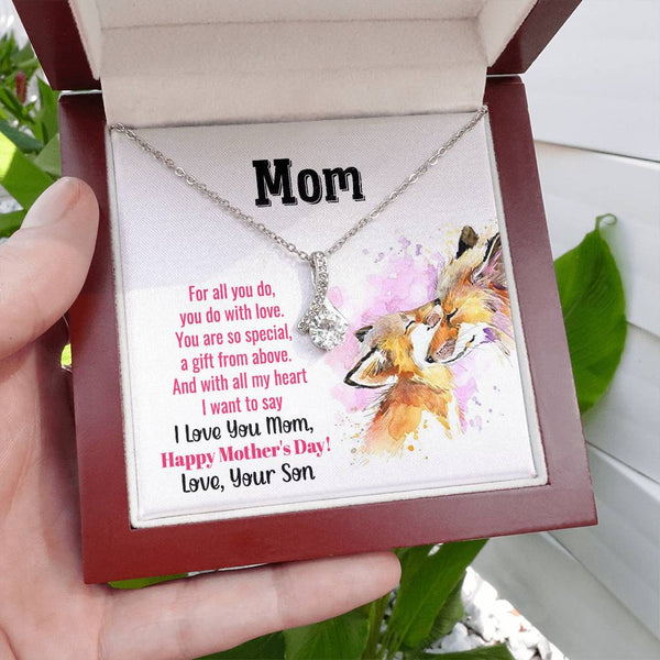 To My Mom - You Are So Special (Limited Time Offer) - Alluring Beauty Necklace