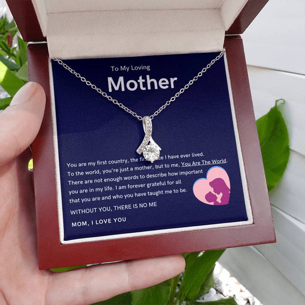 To My Loving Mother - Without You, There Is No Me (Limited Time Offer) - Alluring Beauty Necklace