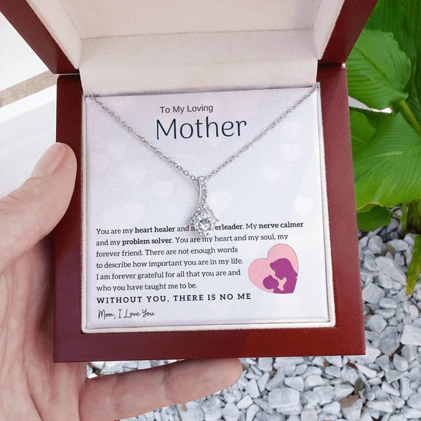 To My Loving Mother - You are my heart healer (Limited Time Offer) - Alluring Beauty Necklace