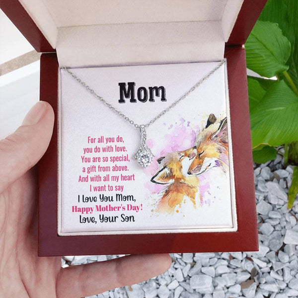 To My Mom - You Are So Special (Limited Time Offer) - Alluring Beauty Necklace