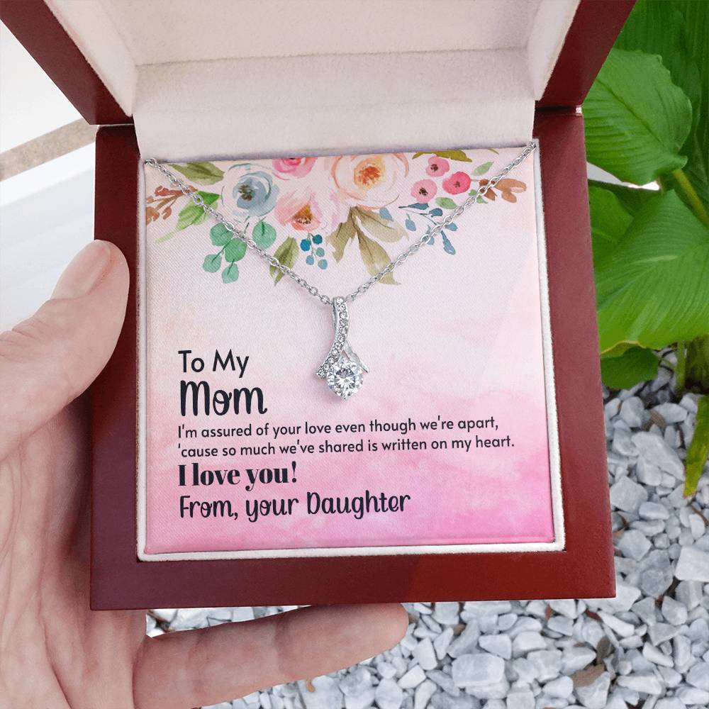 To My Mom - I'm assured of your love  (Limited Time Offer) - Alluring Beauty Necklace