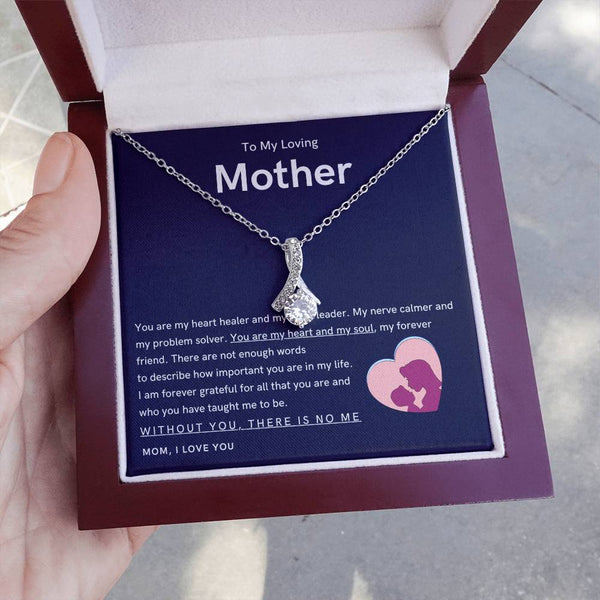 To My Loving Mother - You are my hear and my soul (Limited Time Offer) - Alluring Beauty Necklace