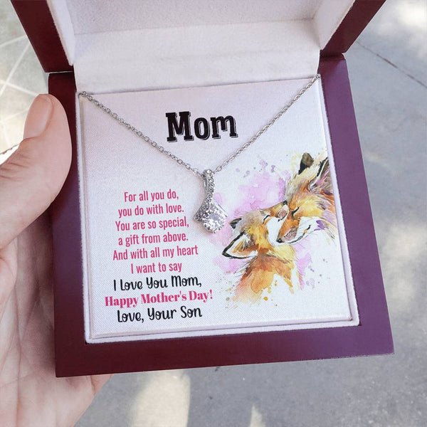 To My Mom - You Are So Special (Limited Time Offer) - Alluring Beauty Necklace