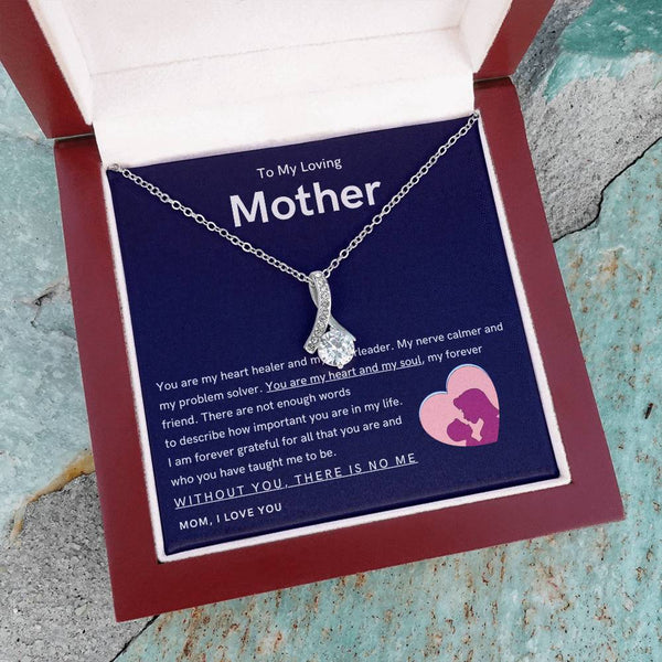 To My Loving Mother - You are my hear and my soul (Limited Time Offer) - Alluring Beauty Necklace