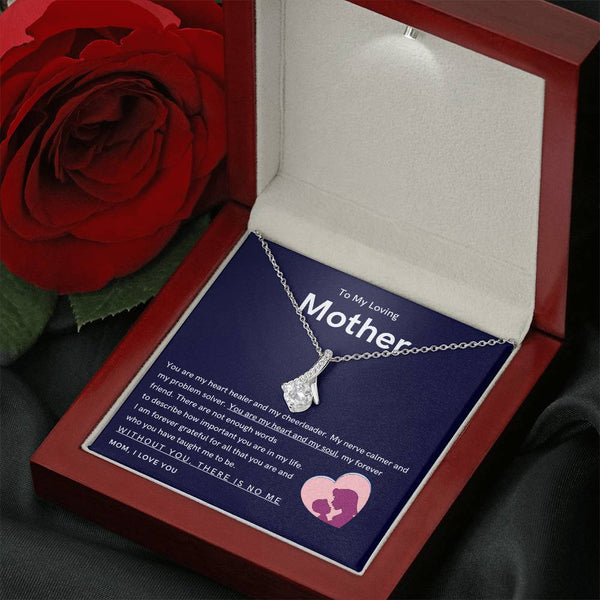 To My Loving Mother - You are my hear and my soul (Limited Time Offer) - Alluring Beauty Necklace
