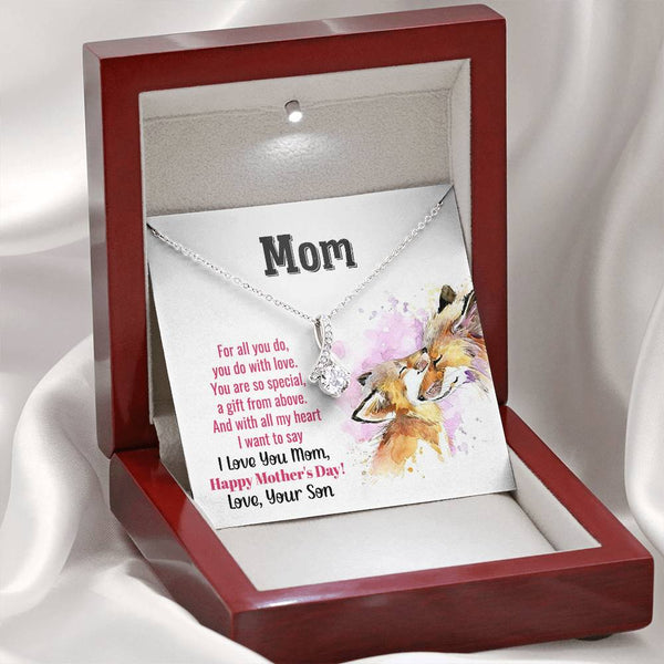 To My Mom - You Are So Special (Limited Time Offer) - Alluring Beauty Necklace