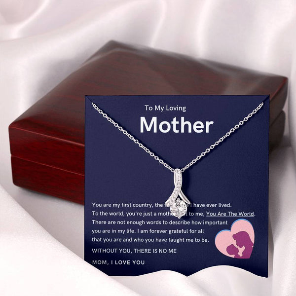 To My Loving Mother - Without You, There Is No Me (Limited Time Offer) - Alluring Beauty Necklace
