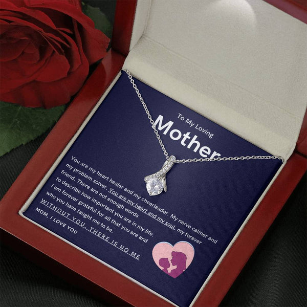 To My Loving Mother - You are my hear and my soul (Limited Time Offer) - Alluring Beauty Necklace