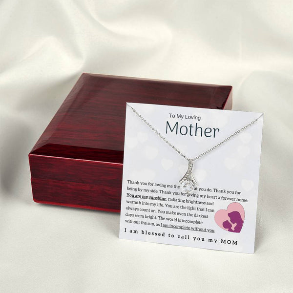 To My Loving Mother - You are my sunshine! (Limited Time Offer) - Alluring Beauty Necklace