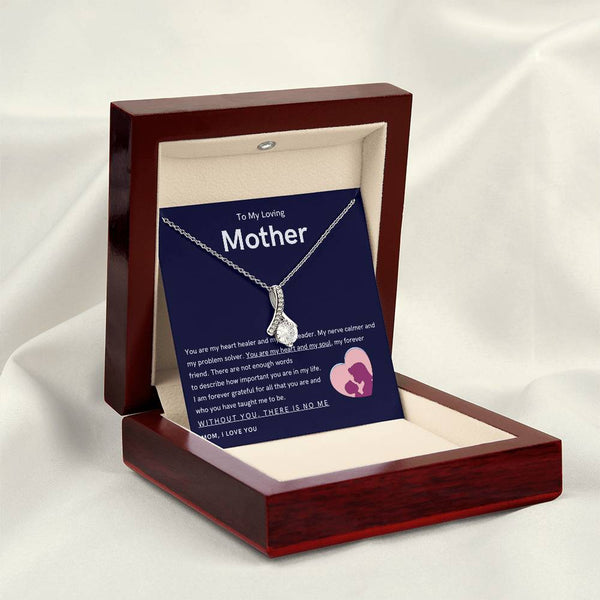 To My Loving Mother - You are my hear and my soul (Limited Time Offer) - Alluring Beauty Necklace